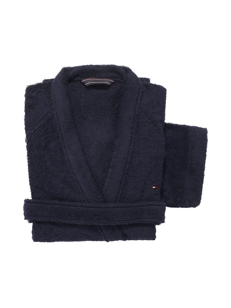 HILFIGER WOMAN | Bademantel - TH Frottee Melange "Legend Eponge"  | blau