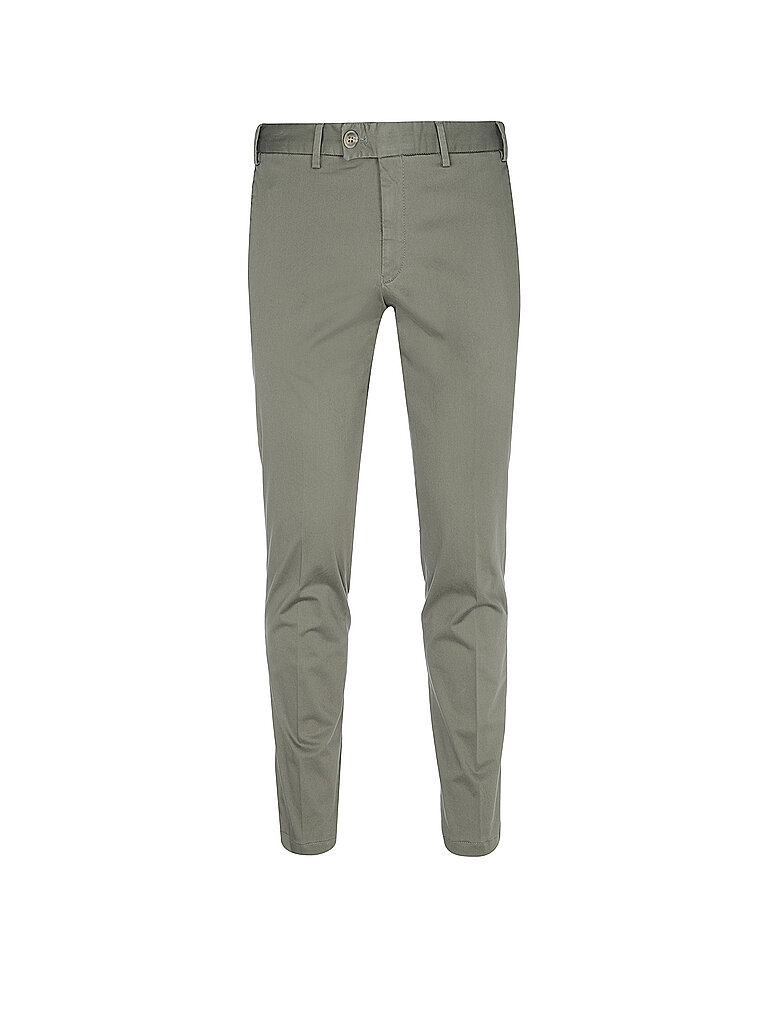 Regular Fit Chino im unifarbenen Design Modell Tilo