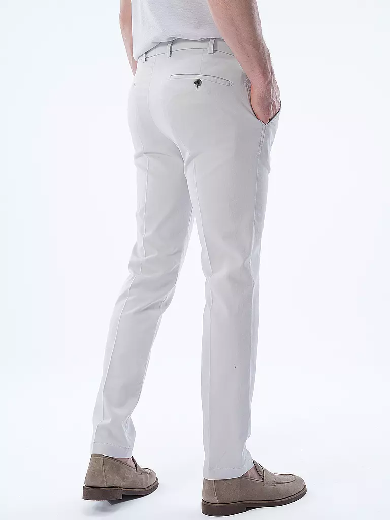 HILTL | Chino Slim Fit TOURIST 2.0 | hellgrau