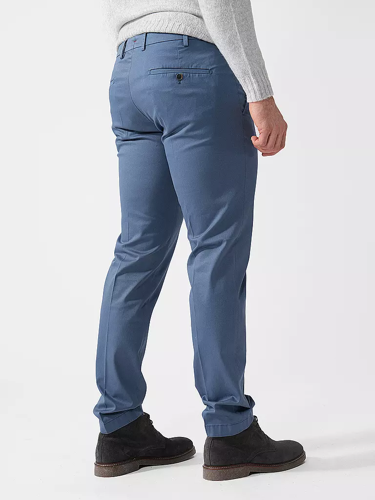 HILTL | Chino TILO Slim Fit | blau