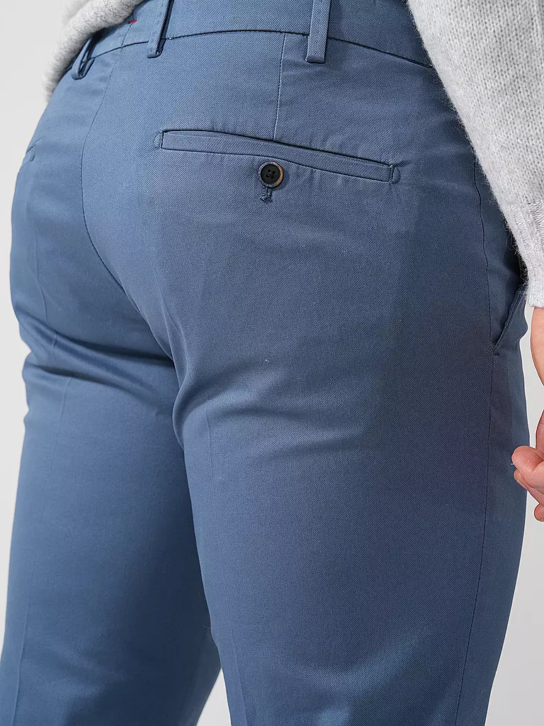 HILTL | Chino TILO Slim Fit | blau