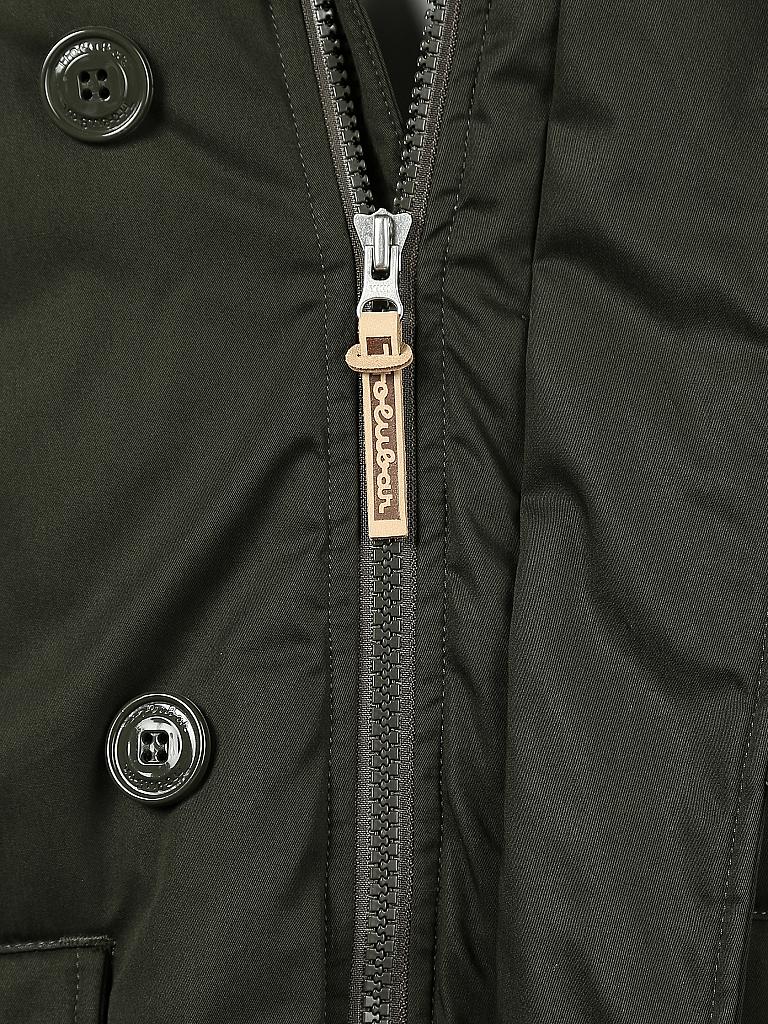 HOLUBAR | Parka mit Steiff-Teddyfutter "Boulder" | grün