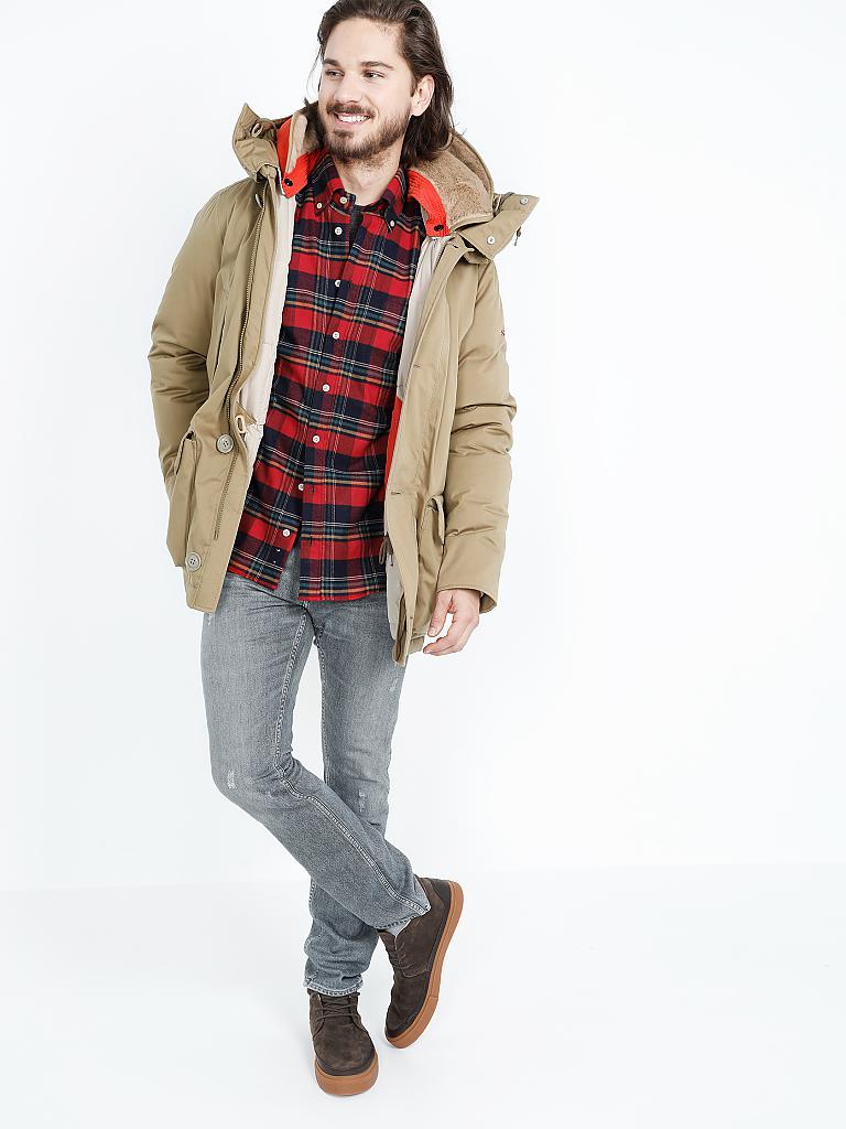 HOLUBAR | Parka mit Steiff-Teddyfutter "New Oregon" | beige