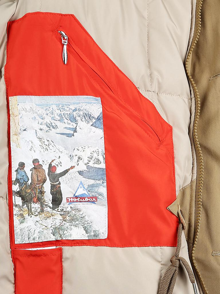 HOLUBAR | Parka mit Steiff-Teddyfutter "New Oregon" | beige