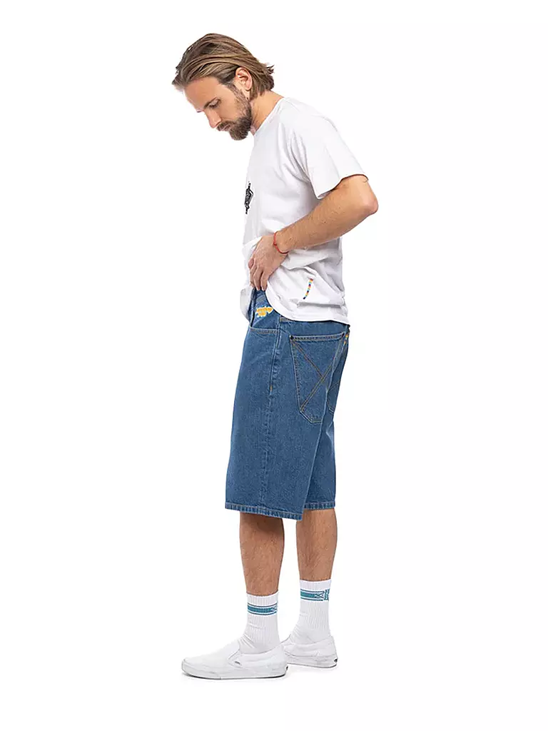 HOMEBOY | Jeansshorts X-TRA BAGGY | blau