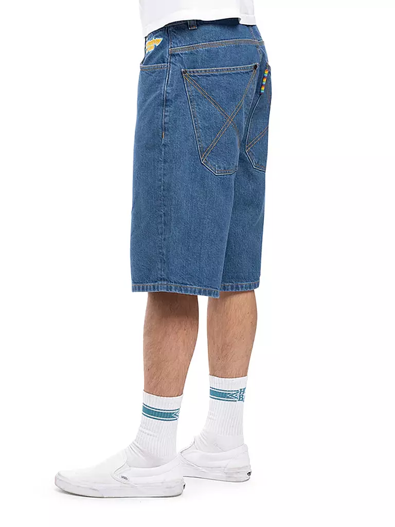 HOMEBOY | Jeansshorts X-TRA BAGGY | blau