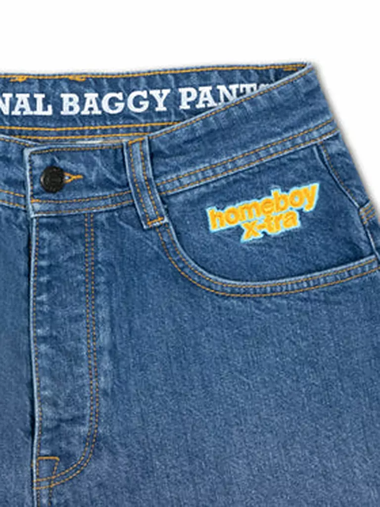 HOMEBOY | Jeansshorts X-TRA BAGGY | blau