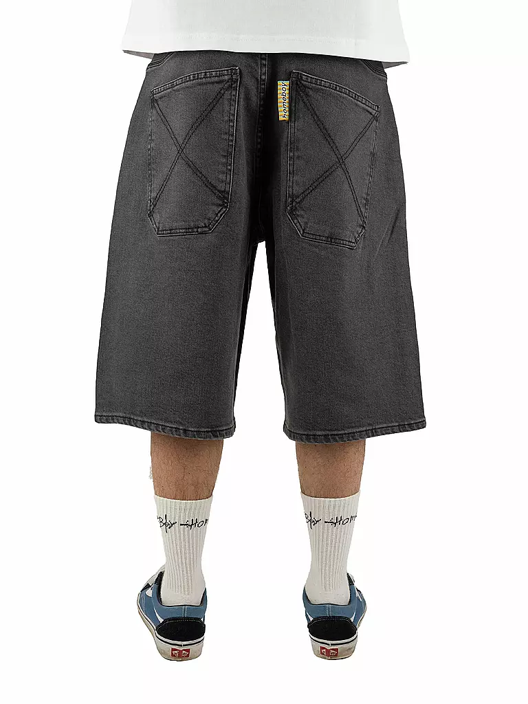 HOMEBOY | Jeansshorts X-TRA MONSTER | grau
