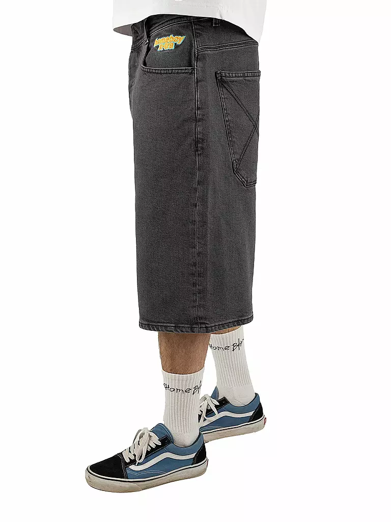 HOMEBOY | Jeansshorts X-TRA MONSTER | grau