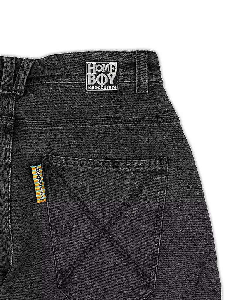 HOMEBOY | Jeansshorts X-TRA MONSTER | grau