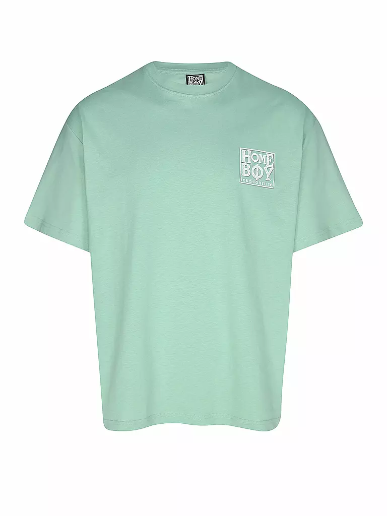 HOMEBOY | T-Shirt  OLD SCHOOL | hellgrün