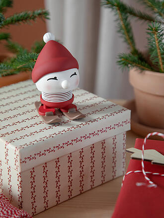 HOPTIMIST | Dekofigur Soft Bimble Skiing 7,2cm Berry