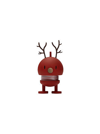 HOPTIMIST | Dekofigur Soft Reindeer Bumble 9,5cm Berry