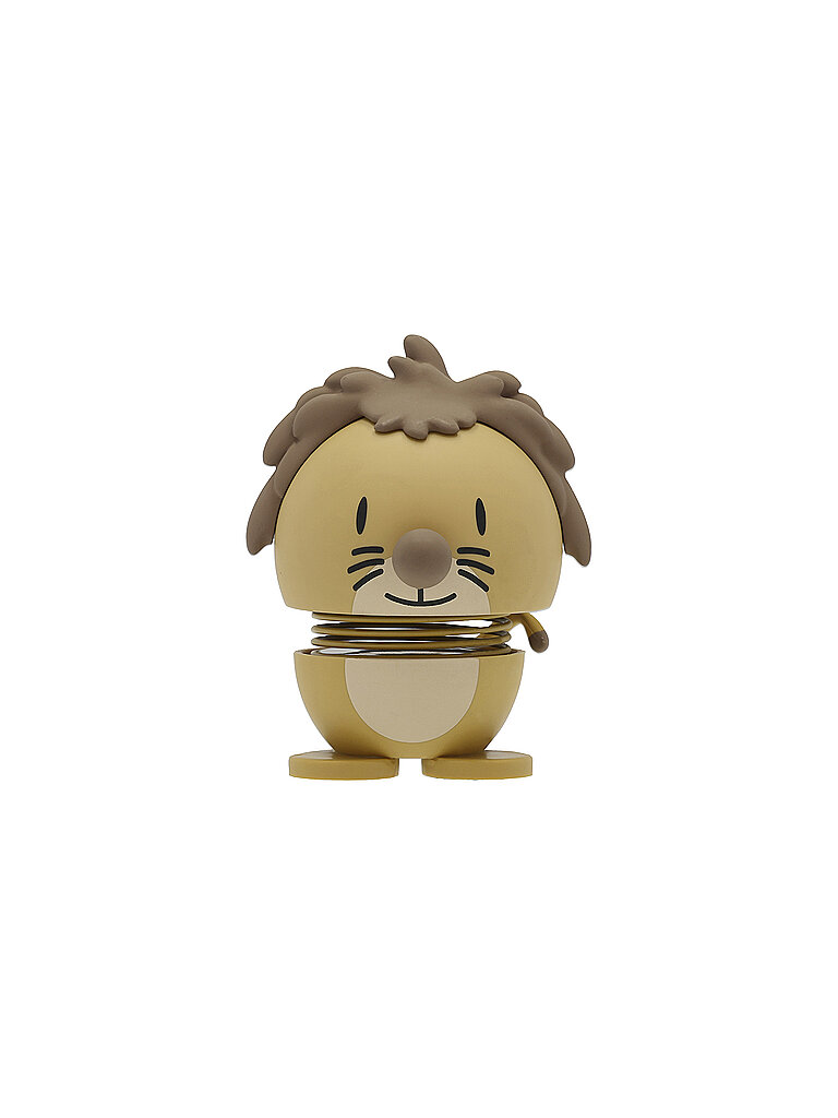 HOPTIMIST Dekofigur Soft Lion 7,6cm Orange  hellbraun