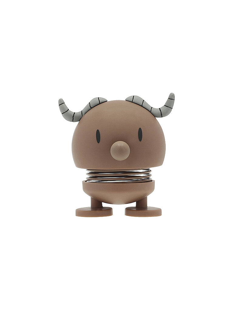 HOPTIMIST Dekofigur Soft Buffalo 7,6cm Brown  braun