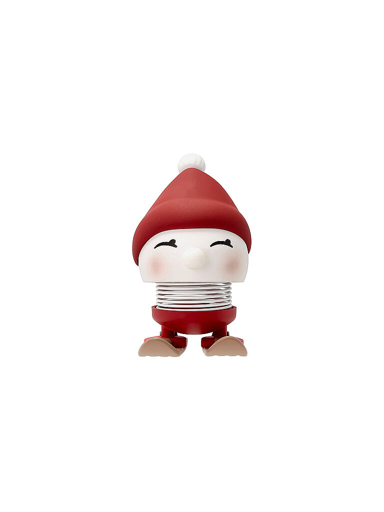 HOPTIMIST Dekofigur Soft Bimble Skiing 7,2cm Berry rot