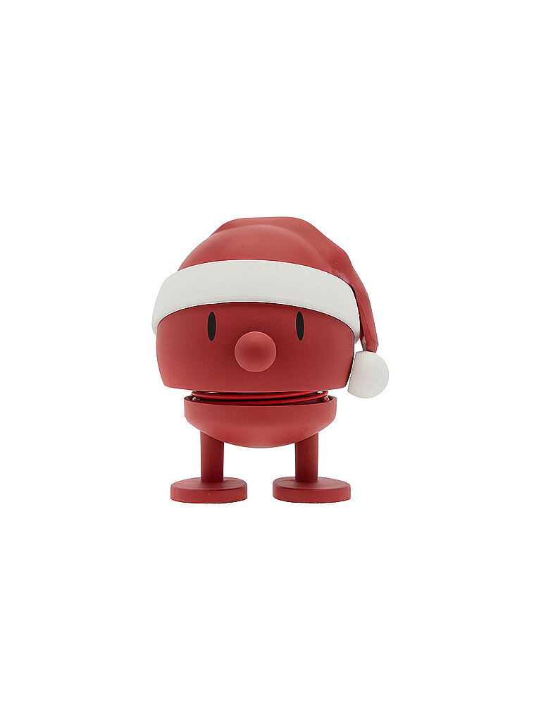 HOPTIMIST Dekofigur Soft Santa Bumble 7,2cm Red rot