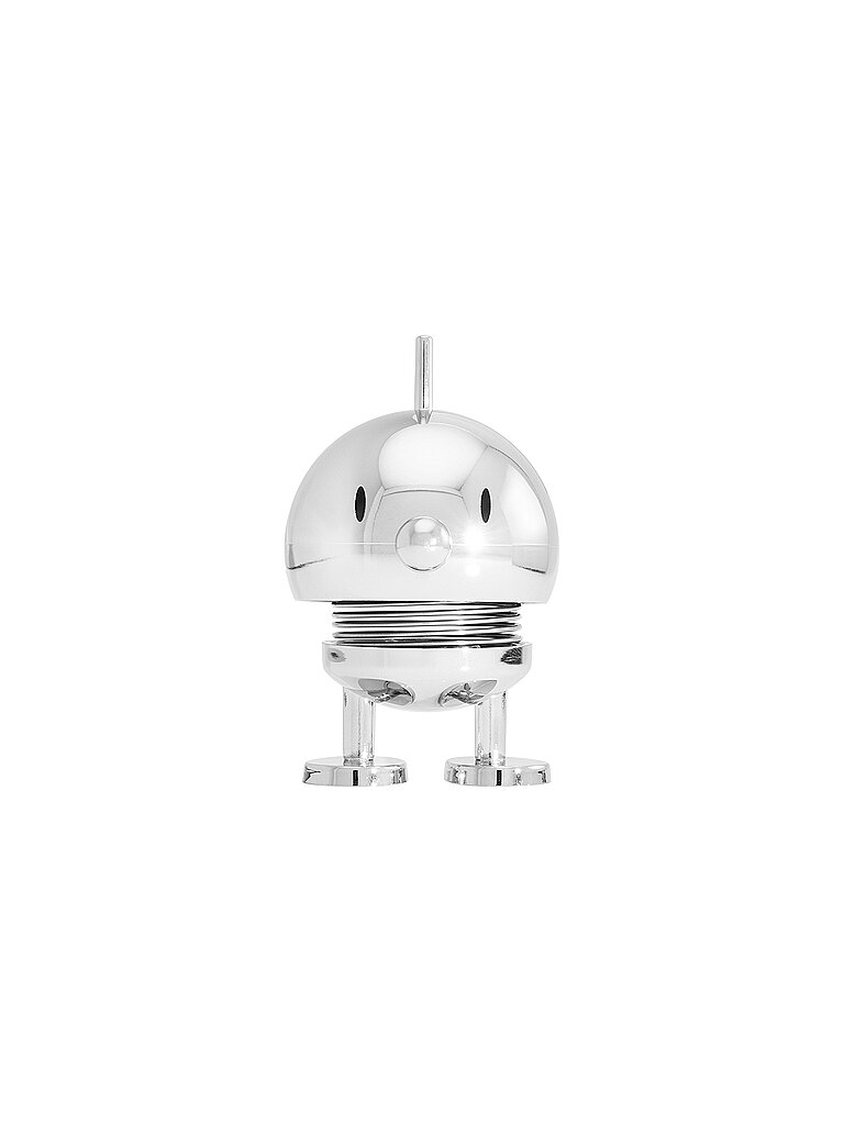 HOPTIMIST Dekofigur Classic Bumble 7,6cm Chrome silber