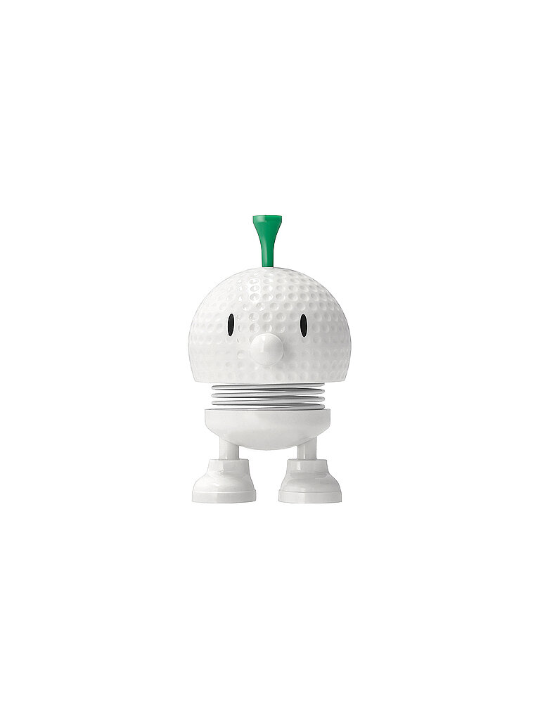 HOPTIMIST Dekofigur 7,6cm GOLF BUMBLE S Weiss weiss