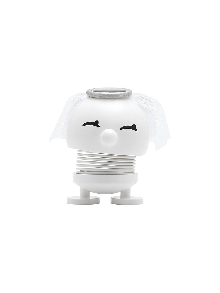 HOPTIMIST Dekofigur 7,2cm HOCHZEITS-BRAUT Weiss weiss