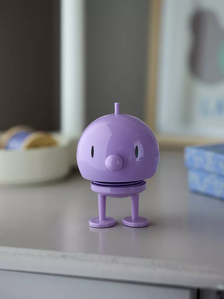 HOPTIMIST | Dekofigur Classic Bumble 10,5cm Lavender | lila