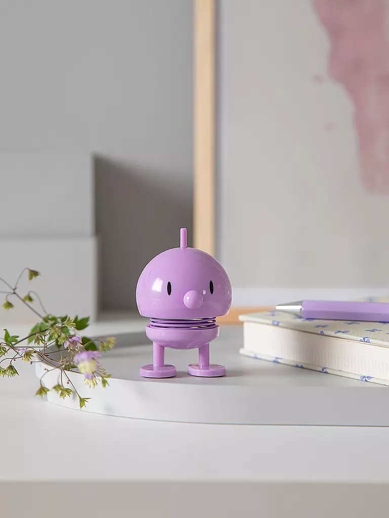 HOPTIMIST | Dekofigur Classic Bumble 10,5cm Lavender | lila