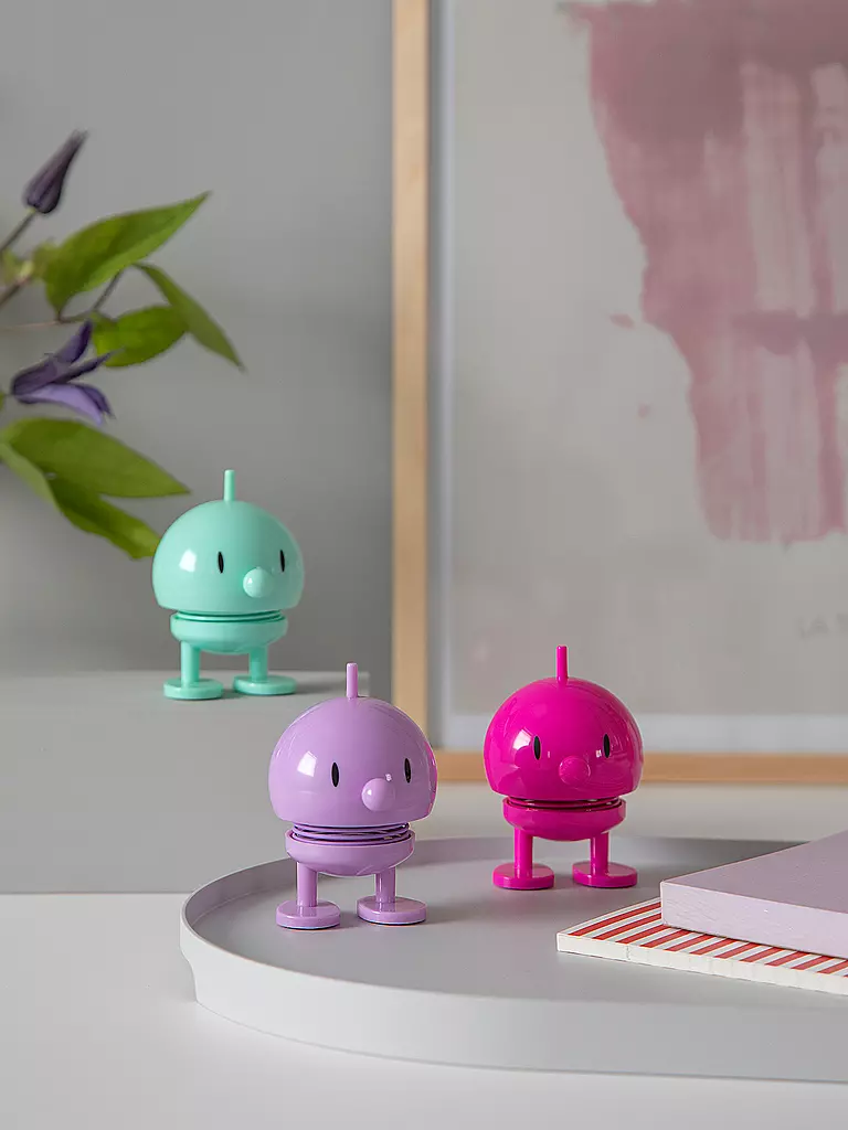 HOPTIMIST | Dekofigur Classic Bumble 10,5cm Lavender | lila