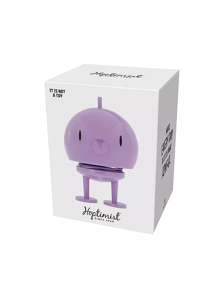 HOPTIMIST | Dekofigur Classic Bumble 10,5cm Lavender | lila
