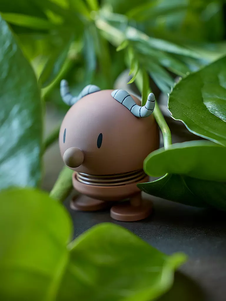 HOPTIMIST | Dekofigur Soft Buffalo 7,6cm Brown | hellbraun