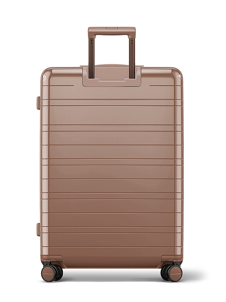 HORIZN STUDIOS Trolley H7 RE Check-In Reisekoffer 77cm glossy mocha hellbraun