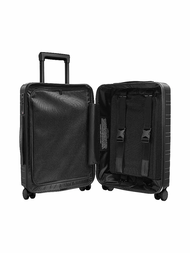 HORIZN STUDIOS | Check-In Trolley "H6" 64cm (All Black) | schwarz