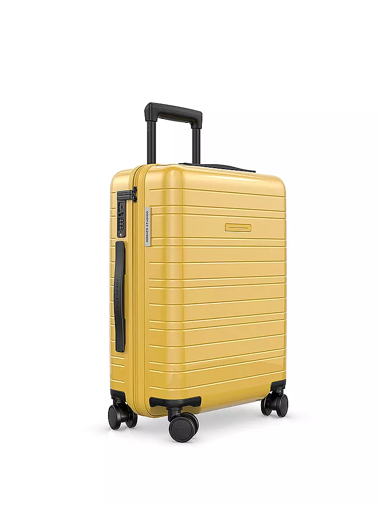 HORIZN STUDIOS | Handgepäck Trolley H5 ESSENTIAL 55cm Glossy Blonde | gelb