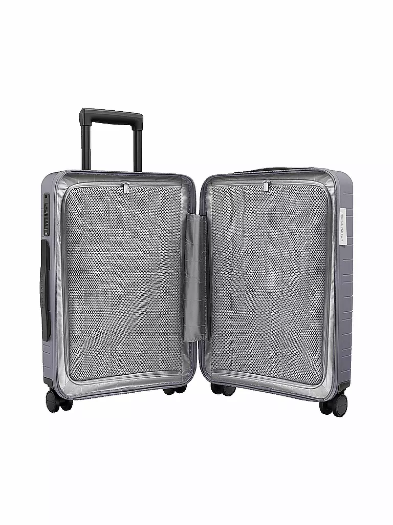 HORIZN STUDIOS | Handgepäck Trolley H5 ESSENTIAL 55cm Grey Lavender | rosa