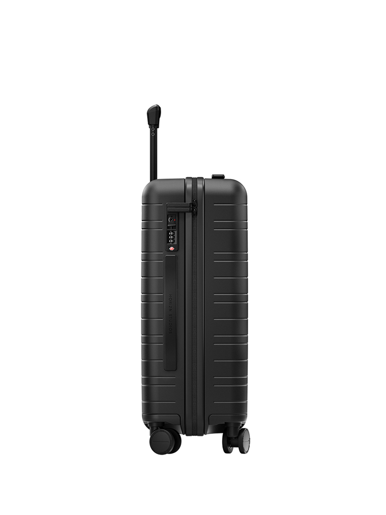 HORIZN STUDIOS | Handgepäck Trolley H5 SMART 55cm All Black | 