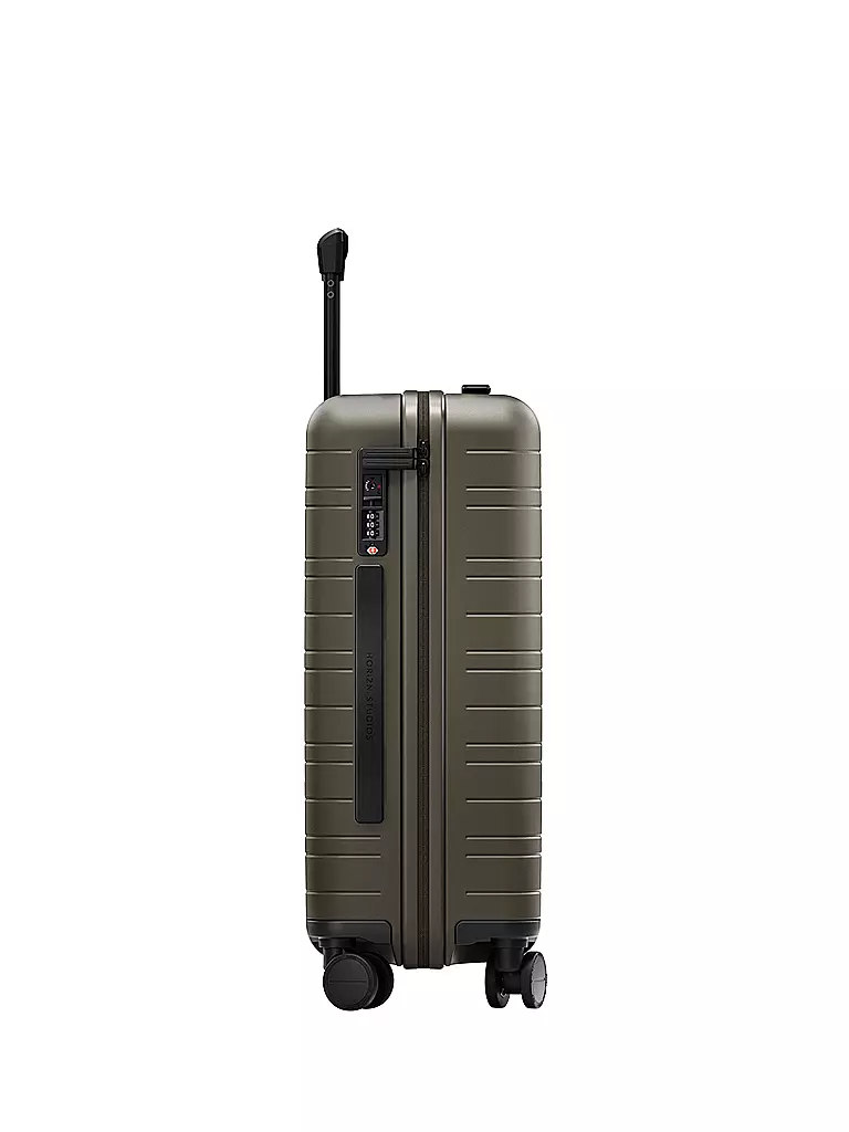 HORIZN STUDIOS | Handgepäck Trolley H5 SMART 55cm Dark Olive | olive