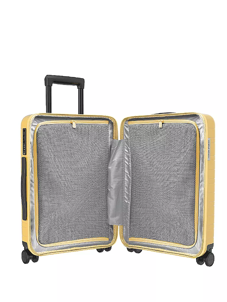 Handgepäck 50 X 40 X 20 Cm HORIZN STUDIOS Handgepäck Trolley H5 ESSENTIAL 55cm Glossy Blonde gelb