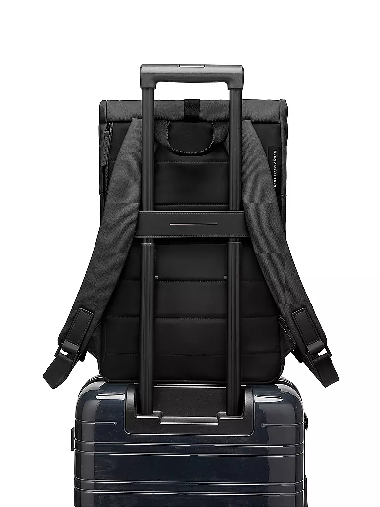 HORIZN STUDIOS | Rucksack SOFO ROLLTOP BACKPACK X | schwarz