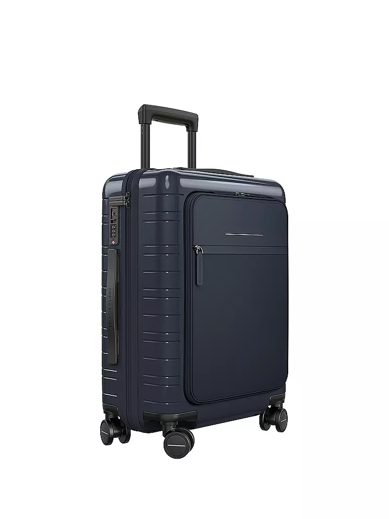 HORIZN STUDIOS | Trolley M5 Essential Cabin 55cm glossy night blue | blau