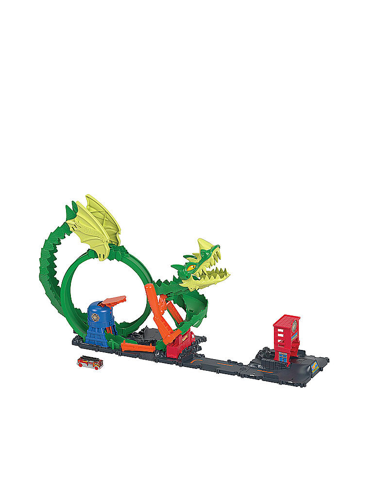 HOT WHEELS | Hot Wheels City Drachenangriff Spielset | keine Farbe