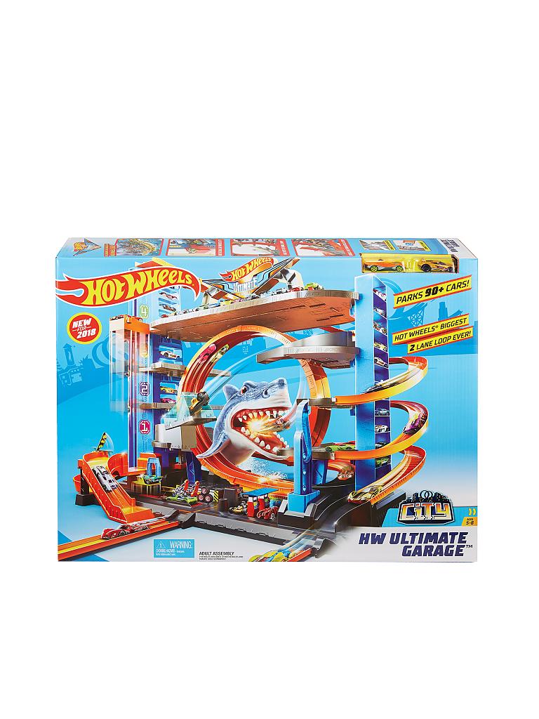 HOT WHEELS | Hot Wheels City Ultimative Garage mit Hai-Angriff | 