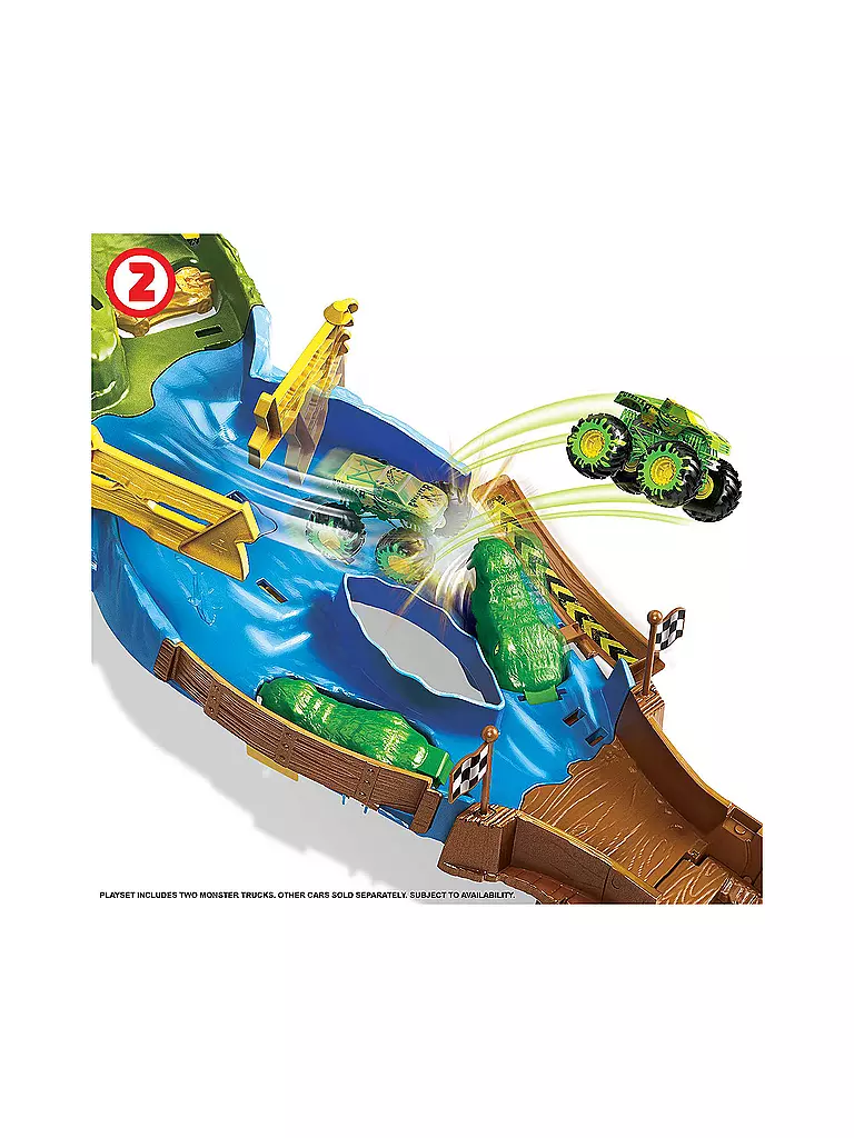 HOT WHEELS | Hot Wheels Monster Trucks Wettkampf Rennstrecke | keine Farbe