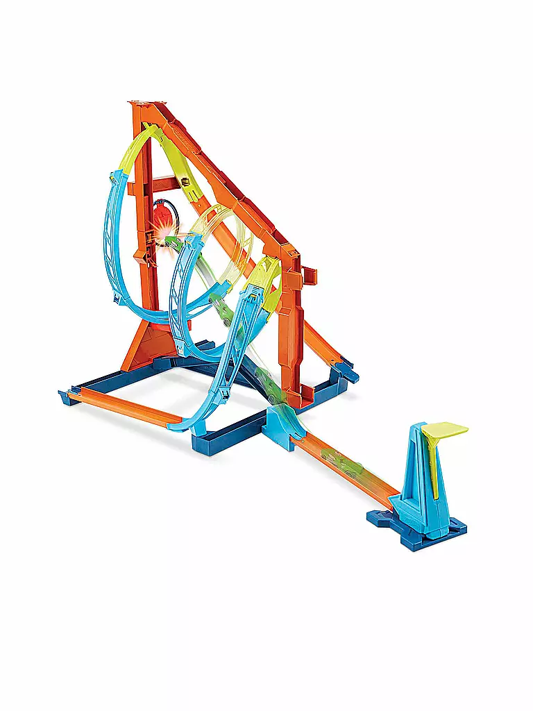 HOT WHEELS | Hot Wheels Track Builder Unlimited Corkscrew Twist Kit | keine Farbe