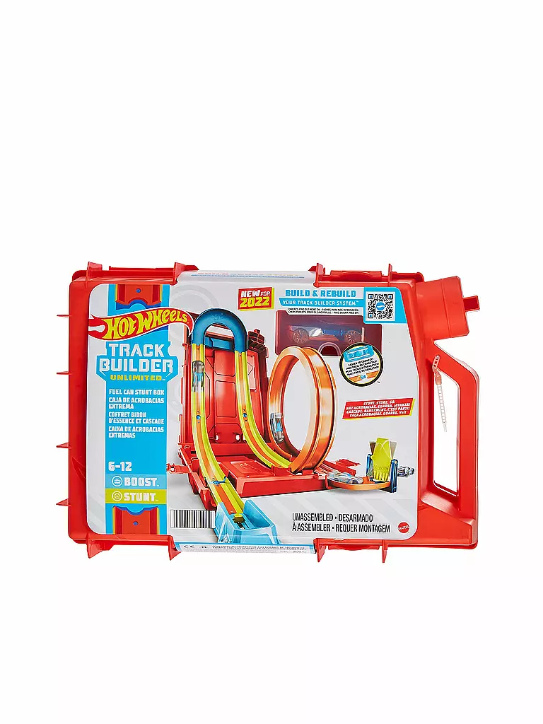 HOT WHEELS | Hot Wheels Track Builder Unlimited Fuel Can Stunt Box | keine Farbe