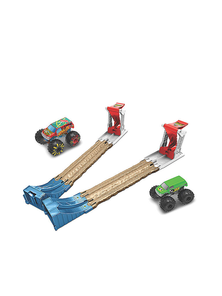 HOT WHEELS | Monster Trucks Doppel-Rampe Spielset | keine Farbe