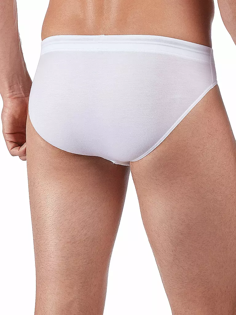 HUBER | Brasil Slip white | grau