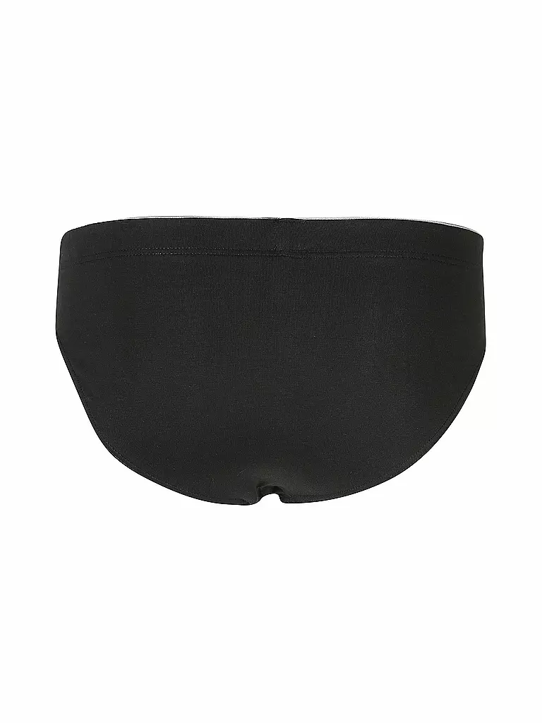 HUBER | Slip 3er Pkg Just Comfort Schwarz | schwarz