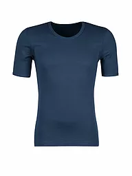 HUBER | T-Shirt "Comfort" (Weiss) | blau