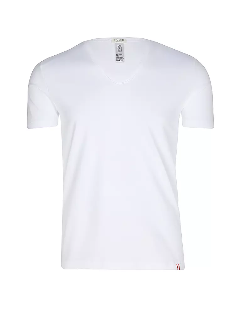 HUBER | T-Shirt  | weiss