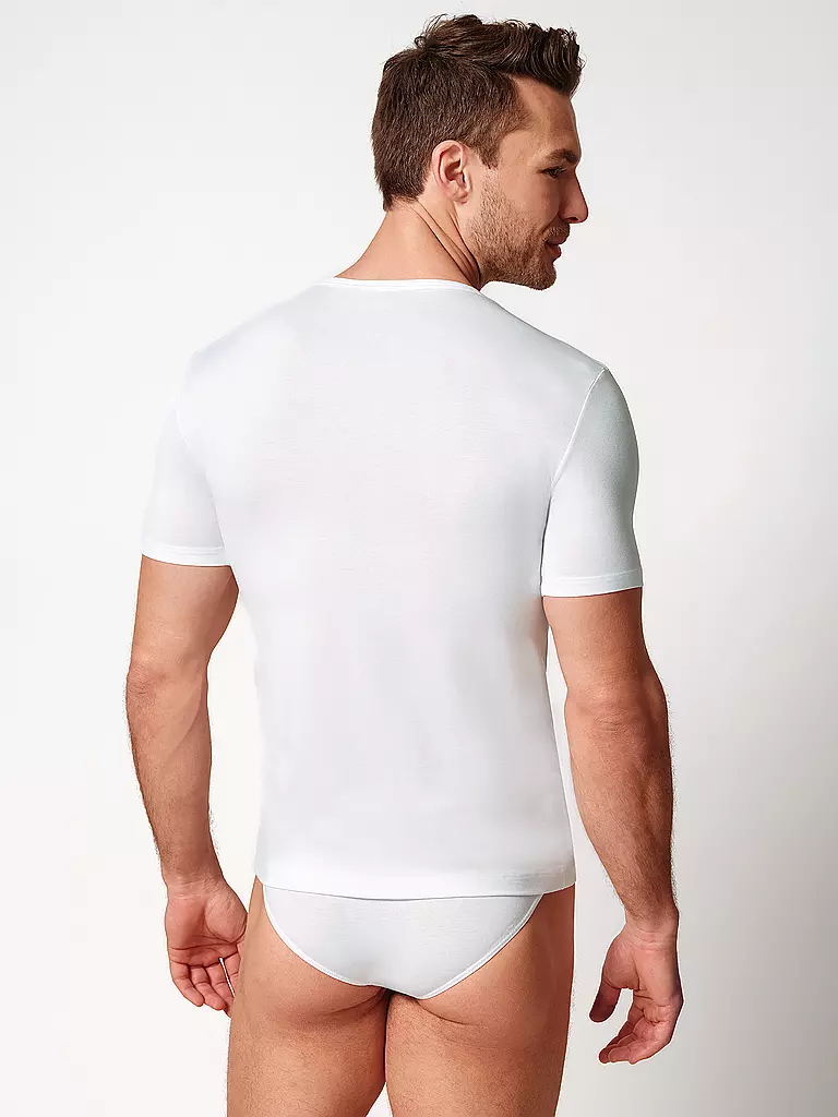 HUBER | T-Shirt  | weiss