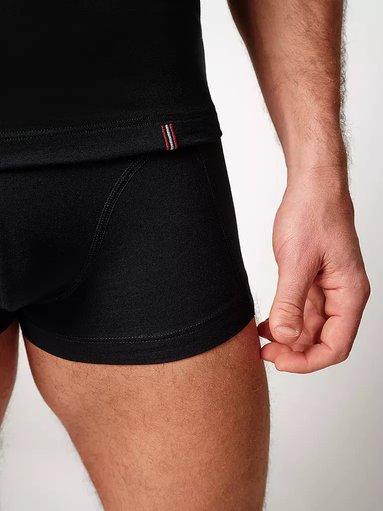 HUBER | Unterhemd black | schwarz